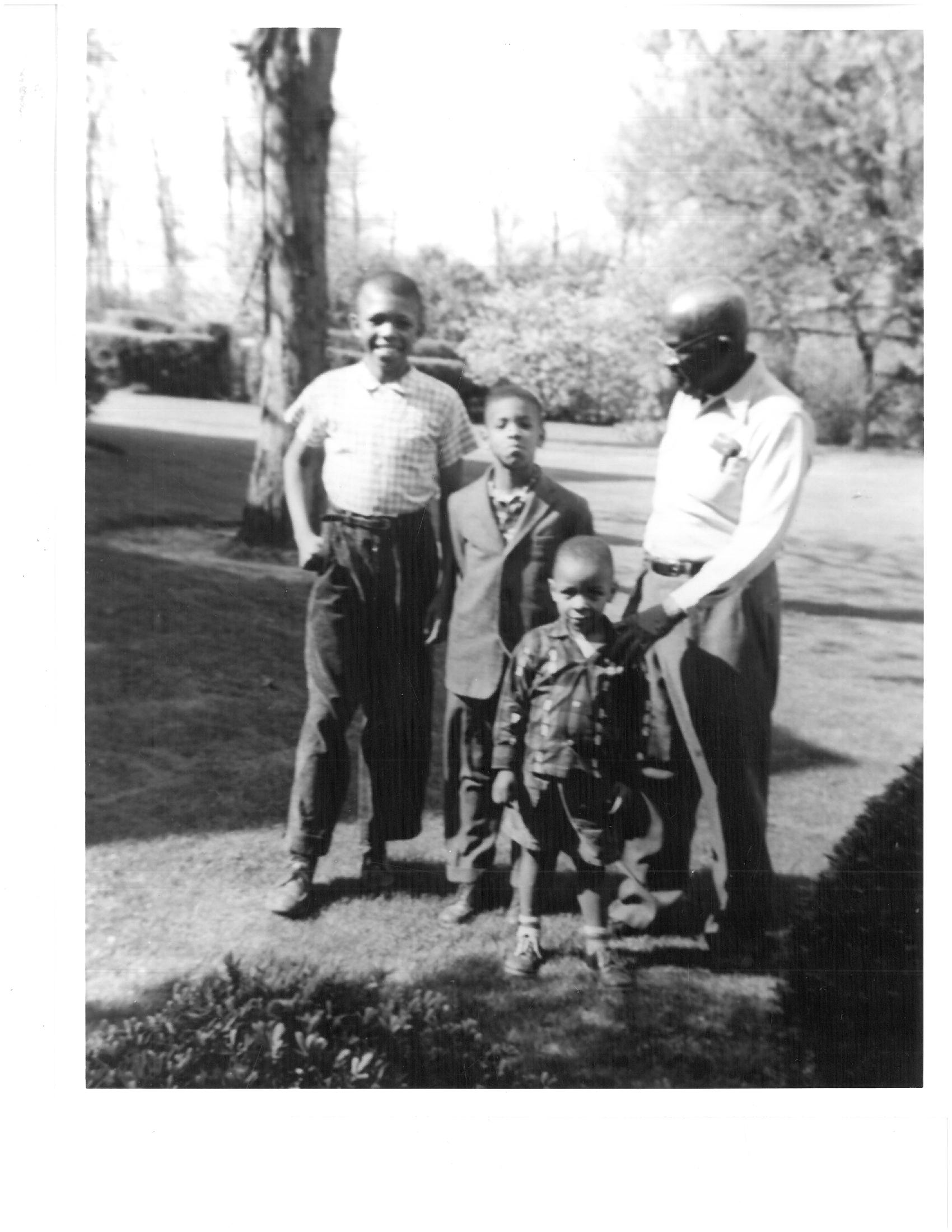 Dr. Smith with children